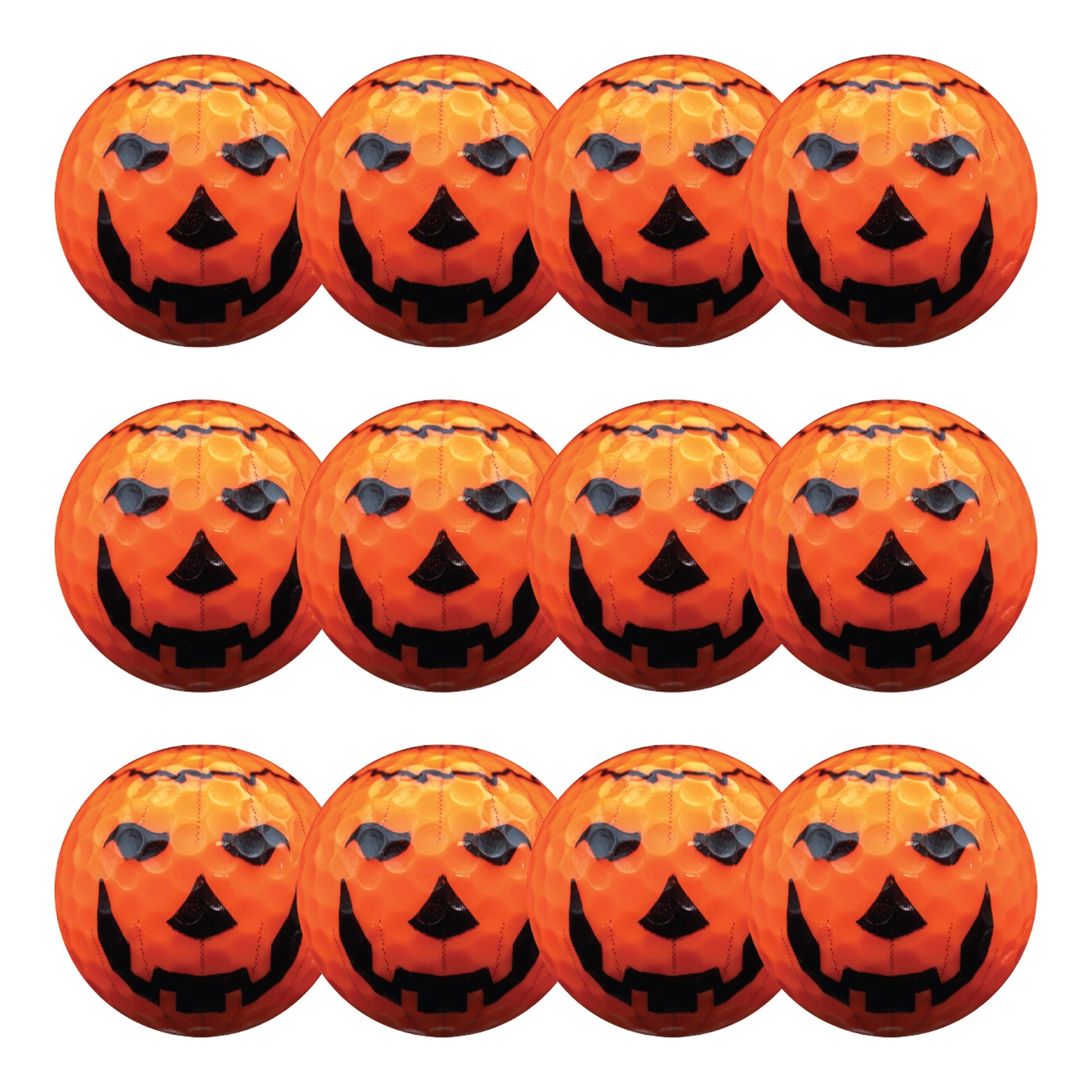New Novelty Orange Pumpkin Golf Balls