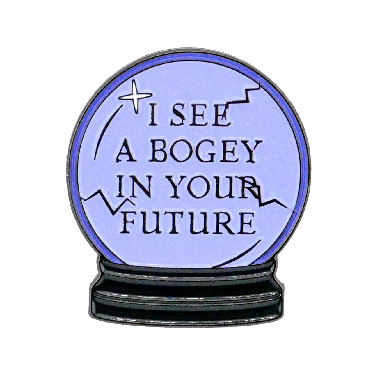I See A Bogey Crystal Ball Ball Marker – The Golf Guys Online