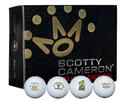 Limited Scotty Cameron - Titleist Pro V1 Golf Balls Saint Patrick's Day Edition