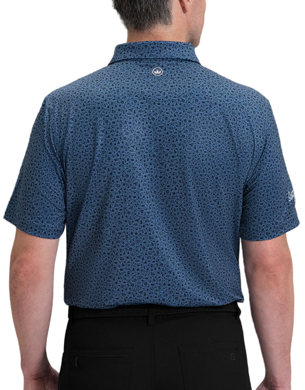 Scotty Cameron Peter Millar 7 Point Crown Lights Polo Shirt