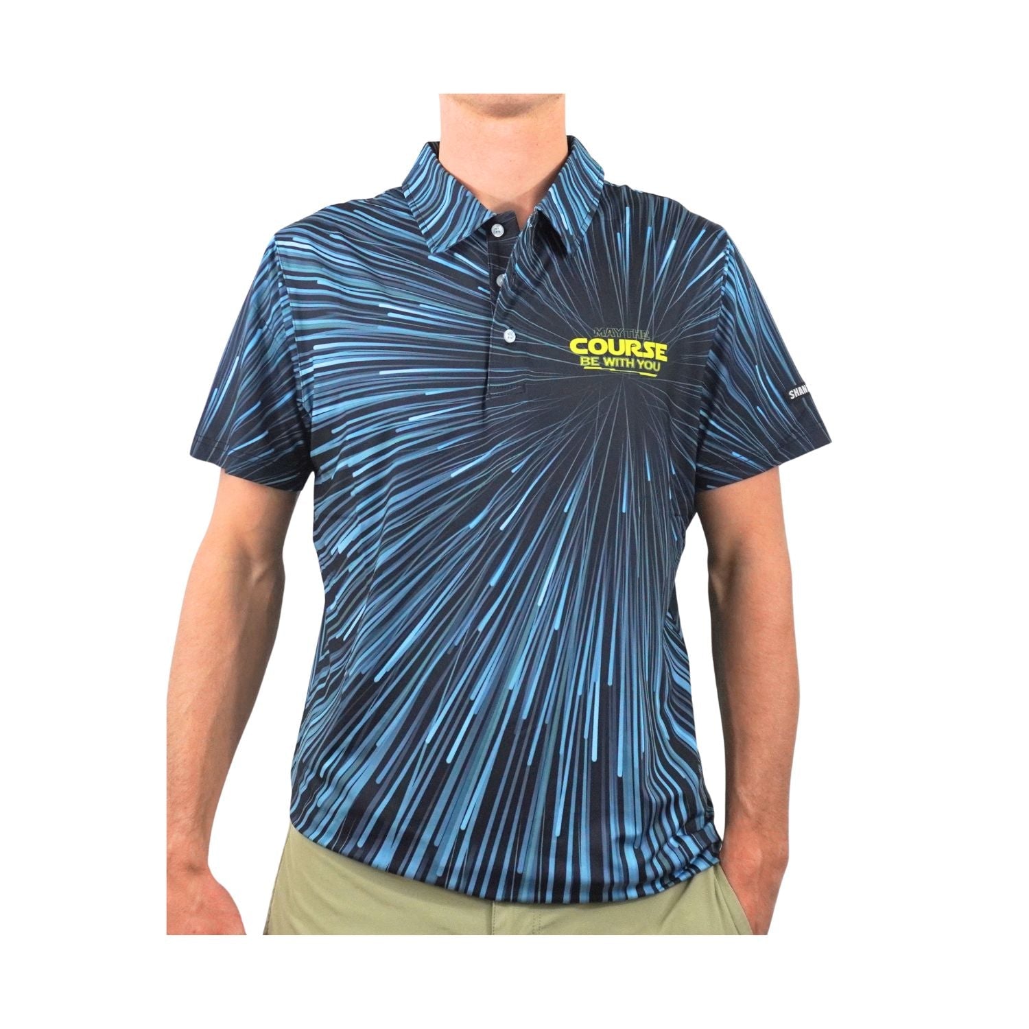 Light speed May The Course Be With You Polo - The Golf Guys Online