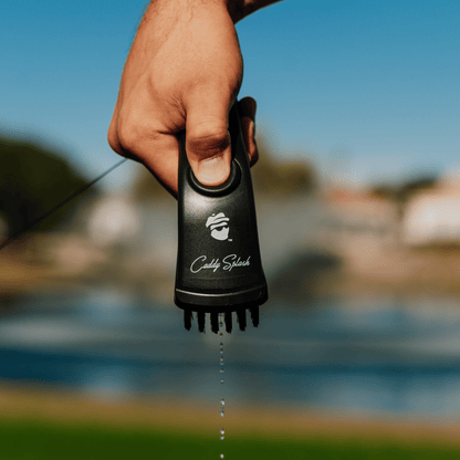 Golf Club Water Brush Pro Cleaner - Black Caddy Splash