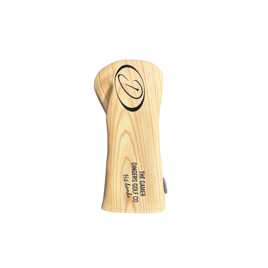 Dingers Wood Bat Driver Head Cover - The Golf Guys Online