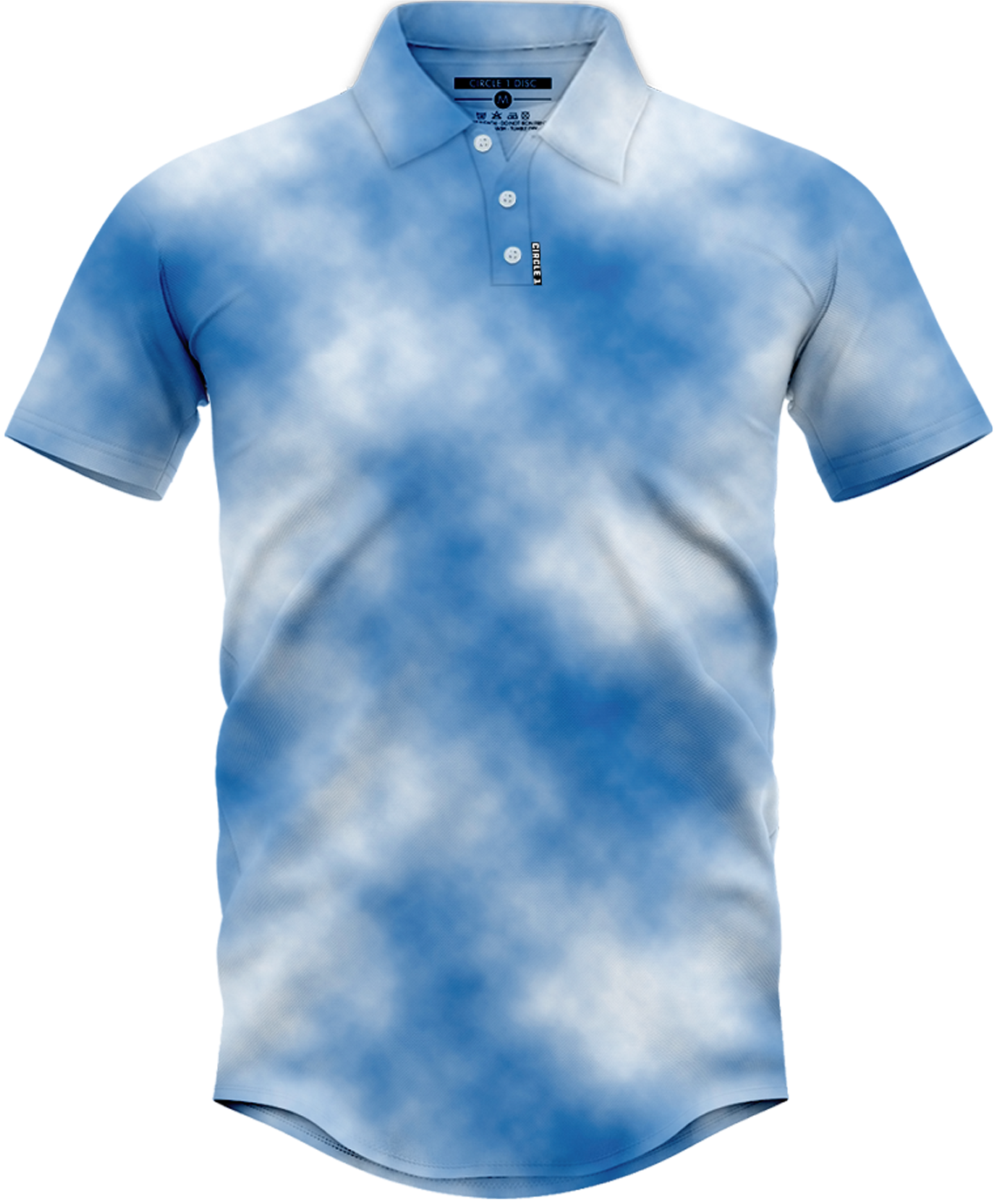 C1 Original Polo V3 - Clouds - The Golf Guys Online