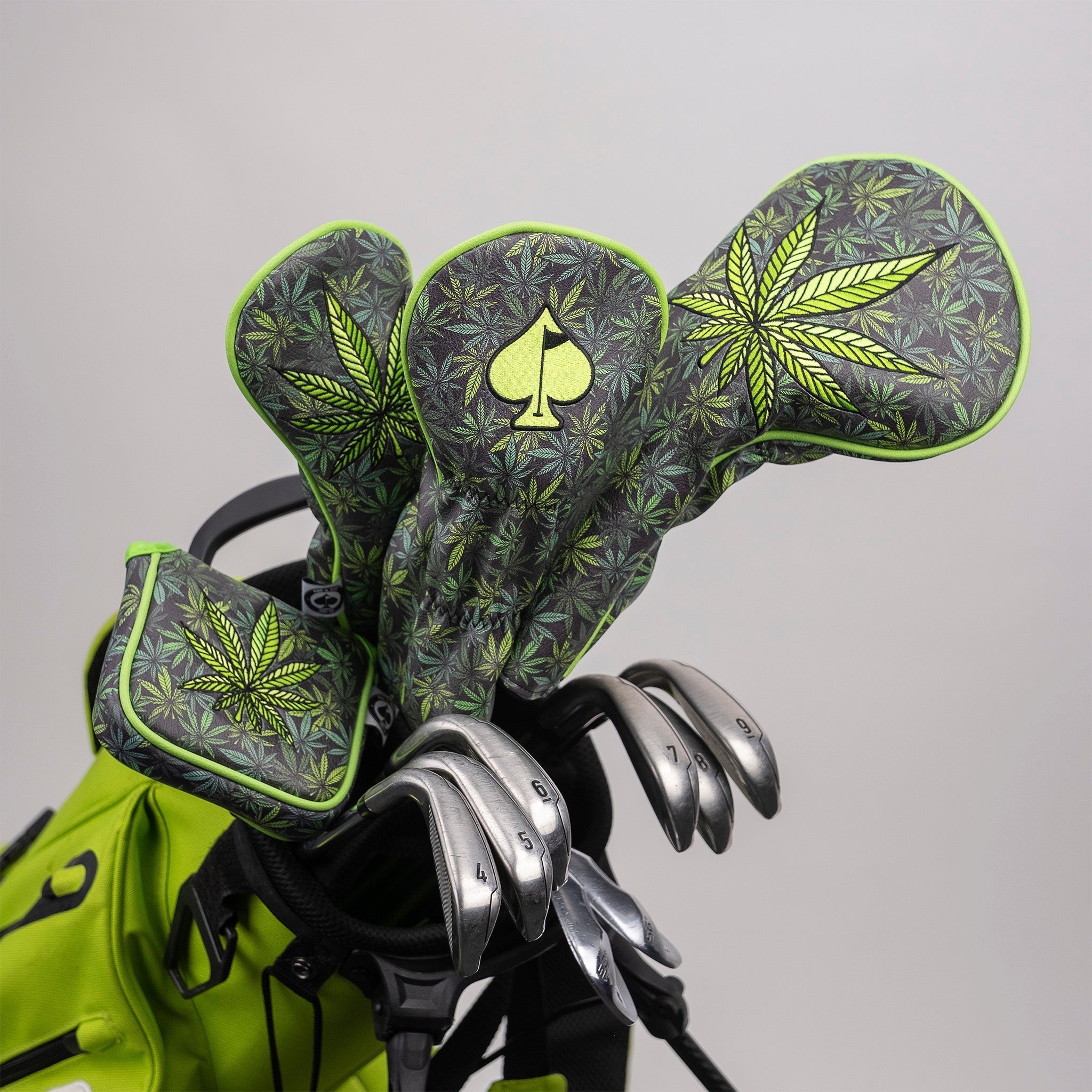 Pins and Aces Mallet Putter Cover