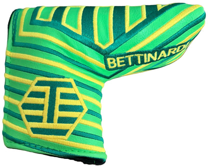 Limited Bettinardi Green/Yellow T Design Blade Putter Headcover