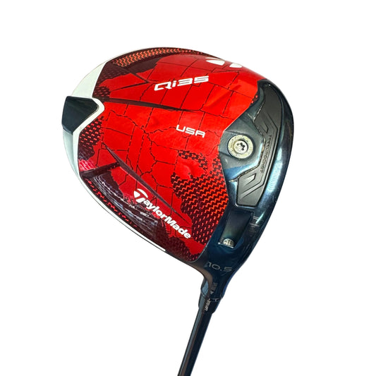 Pre-Owned TaylorMade QI35 Usa Ryder Cup Limited Driver (10.5) W/ Fujikura Atmos 5-S Stiff Shaft (45.5 Inch) (Above Average)