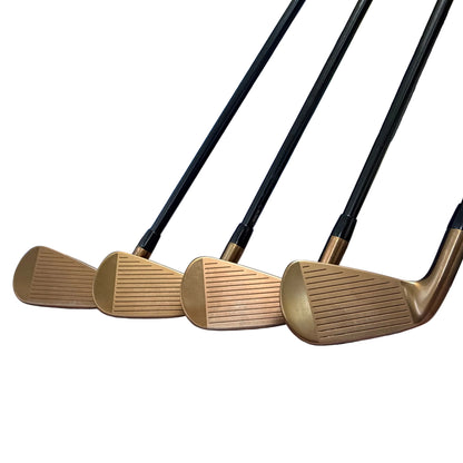 Pre-Owned Titleist Oil Can T250 Iron Set (4-PW, 48.0W) Right Hand W/ AMT Red S Black Stiff Steel Shaft (Standard Length) (Above Average)