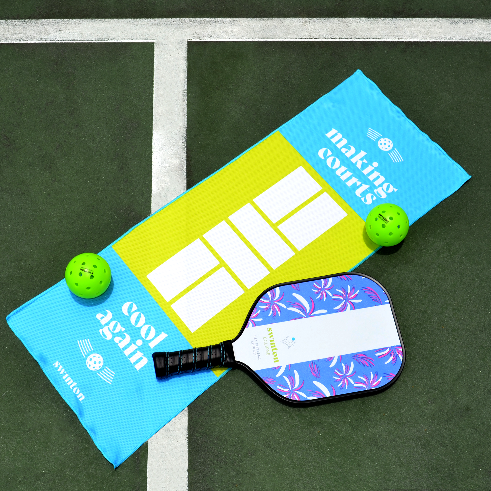 Pickleball Court Cooling Towel - The Golf Guys Online