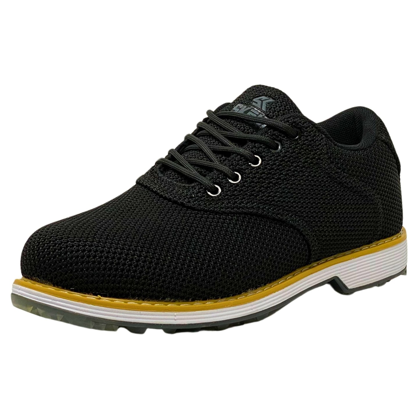 SKŌNI Men's Golf Shoe Waterproof- Black Saddle - The Golf Guys Online