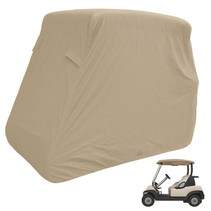 2 Passenger Golf Cart Storage Cover Taupe