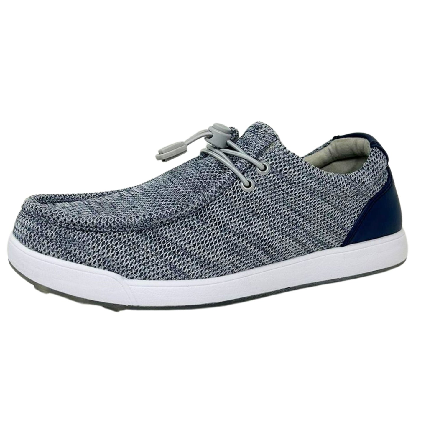 SKŌNI Men's Golf Shoe Waterproof- Grey/Navy - The Golf Guys Online
