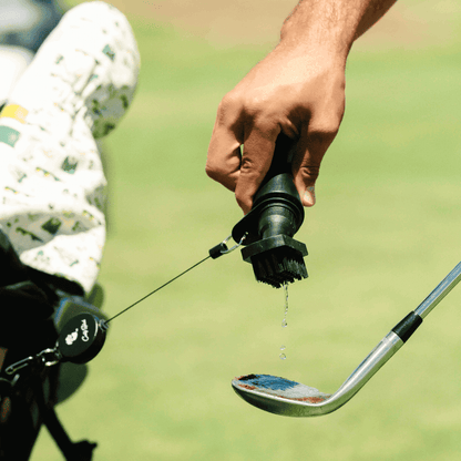 Original Golf Club Water Brush Cleaner - Black Caddy Splash