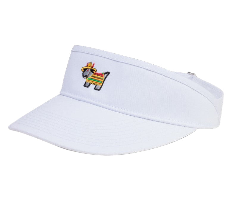 Limited Scotty Cameron 2024 Cinco de Mayo Serape Scotty Dog Visor Hat White