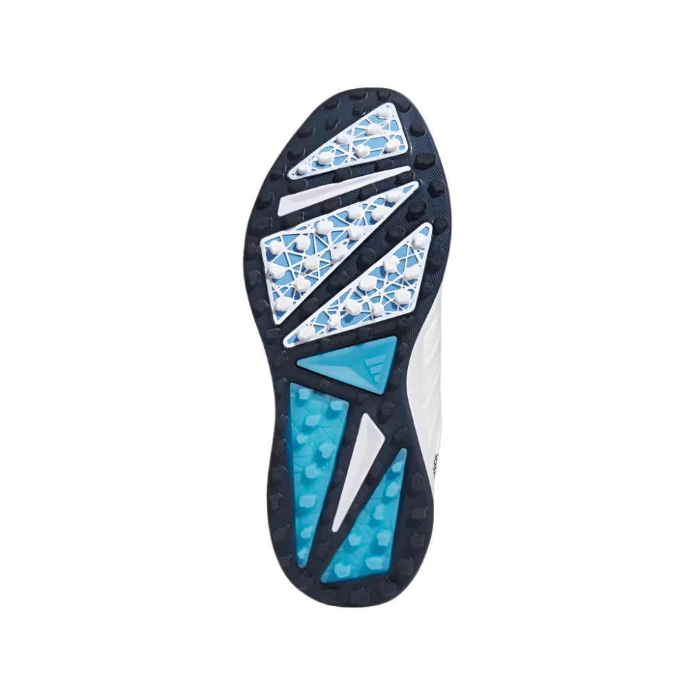 Adidas Solarmotion 24 Golf Shoes - White/Navy IF0275 - The Golf Guys Online