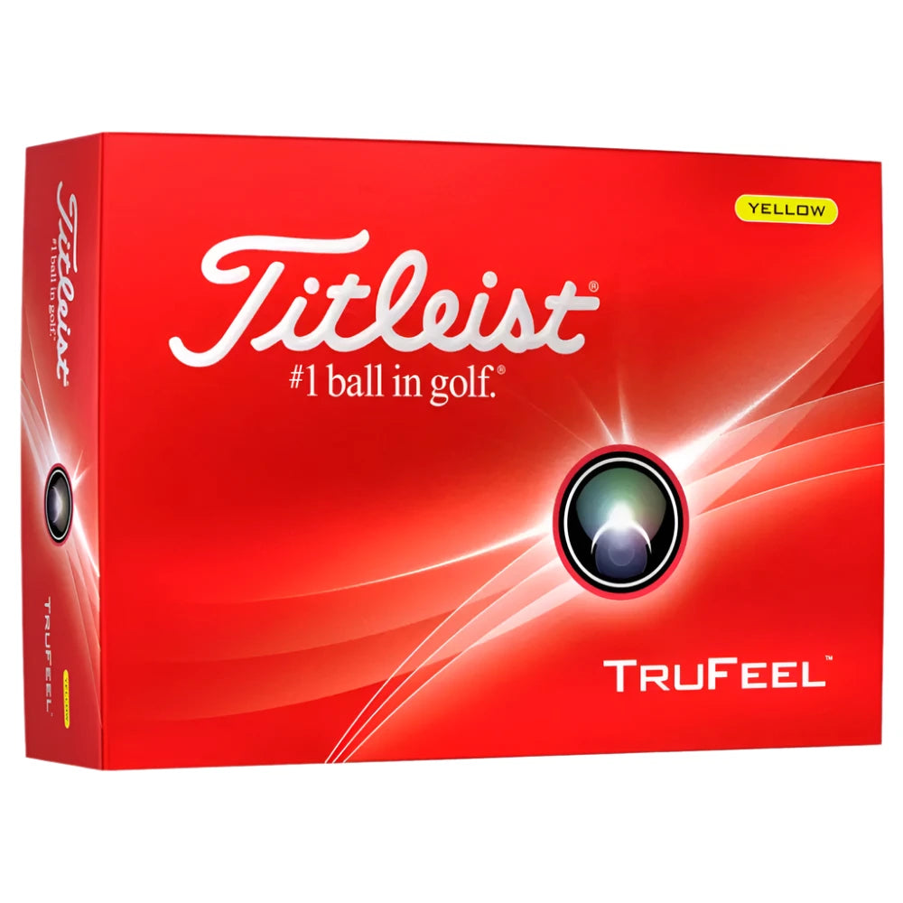 Titleist TruFeel Yellow 2024 Golf Balls - The Golf Guys Online
