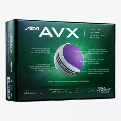 Titleist AVX 360 White Golf Balls