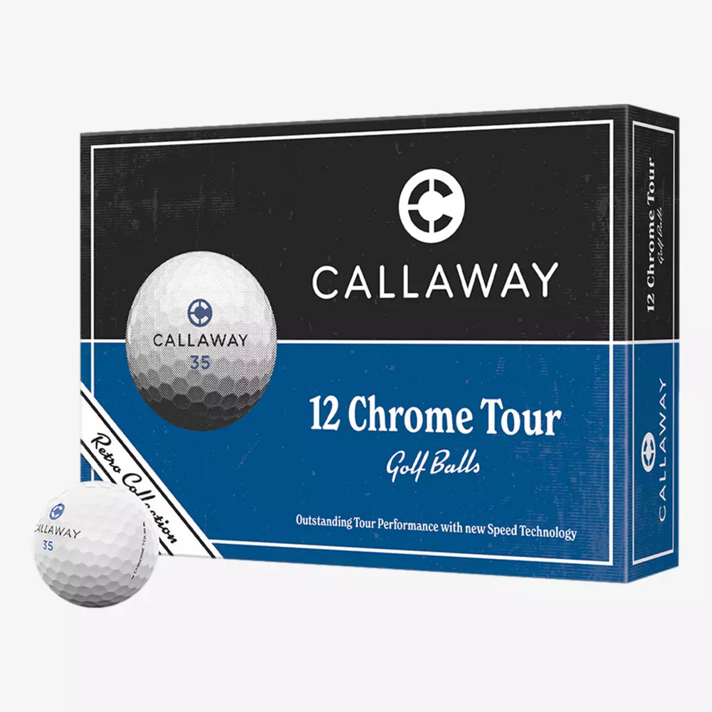 Callaway Chrome Tour Decorated Retro 2026 Golf Balls