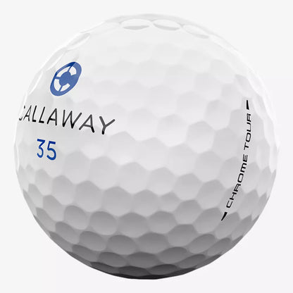 Callaway Chrome Tour Decorated Retro 2026 Golf Balls