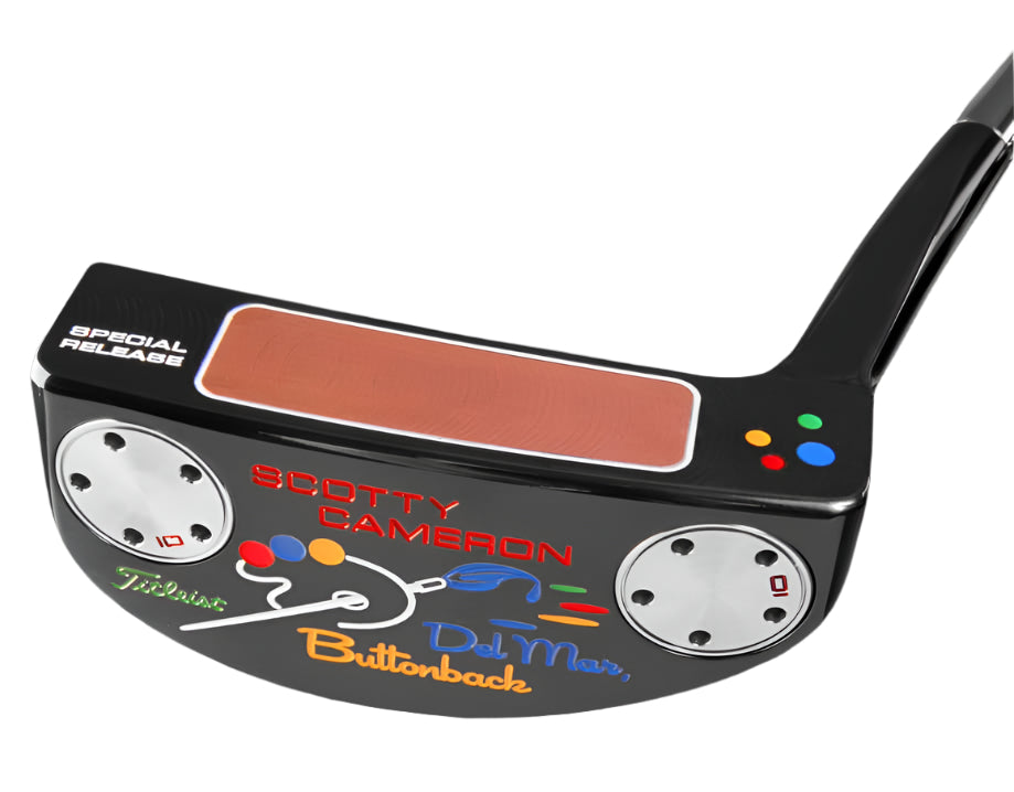 Scotty Cameron - Limited Release 2010 Button-Back Del Mar Mallet Putter - The Golf Guys Online