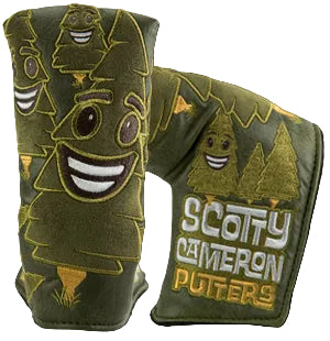 Scotty Cameron - Limited 2018 Holiday Tees N Trees Blade Putter Headcover