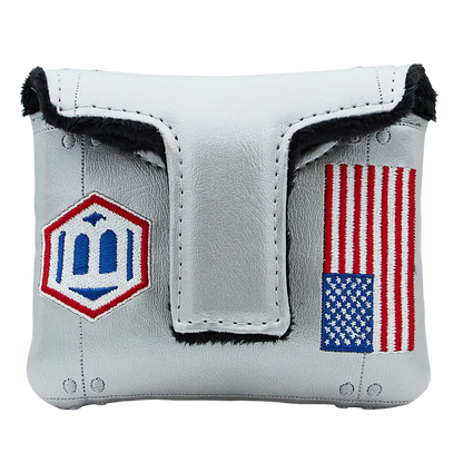 Bettinardi - 2021 Veterans Day Silver Mid-Square Mallet Headcover - The Golf Guys Online