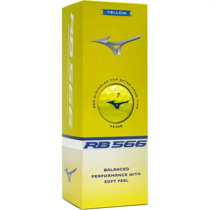 Mizuno RB 566 Optic Yellow 2024 Golf Balls