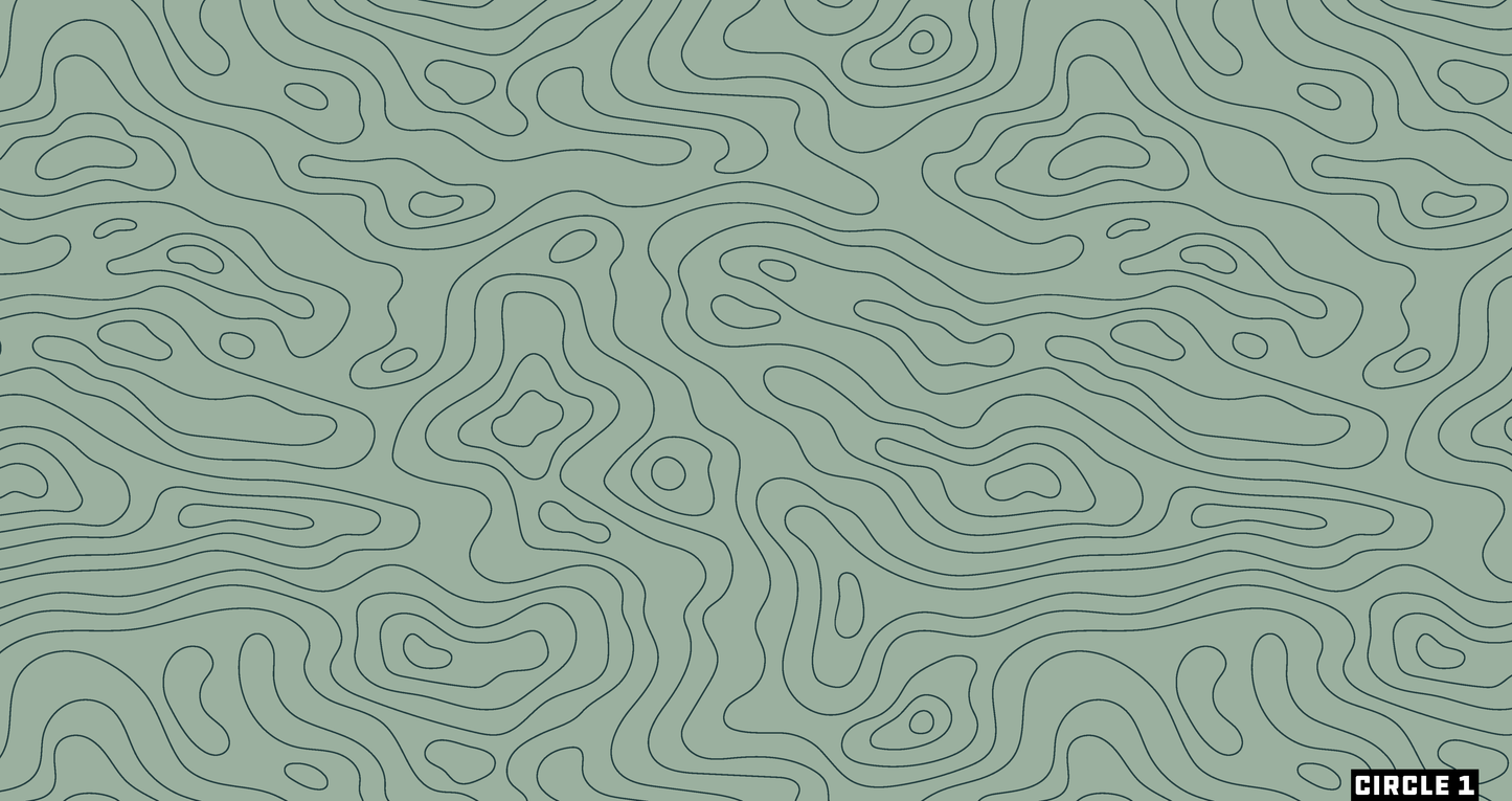 C1 Waffle Towel - Green Topo - The Golf Guys Online