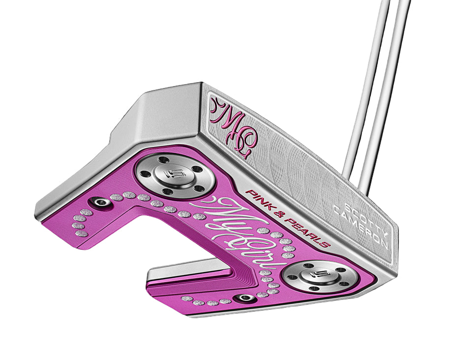 Scotty Cameron 2025  MY GIRL "Pink & Pearls" Limited Release Mallet Putter