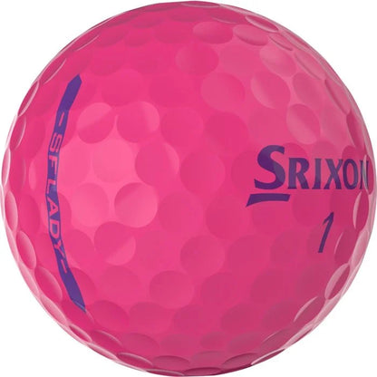 Srixon 2025 Soft Feel Lady 9 Passion Pink Golf Balls