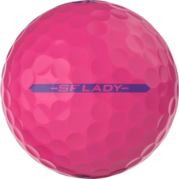Srixon 2025 Soft Feel Lady 9 Passion Pink Golf Balls