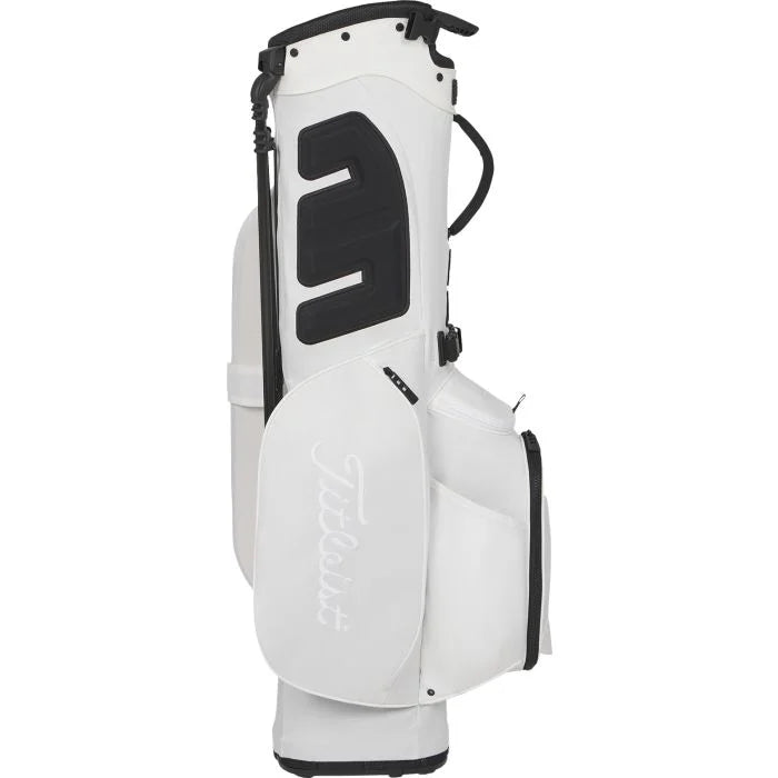 Titleist Players 4 Tonal Stand Bag White/White 2025 - The Golf Guys Online