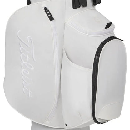 Titleist Players 4 Tonal Stand Bag White/White 2025 - The Golf Guys Online