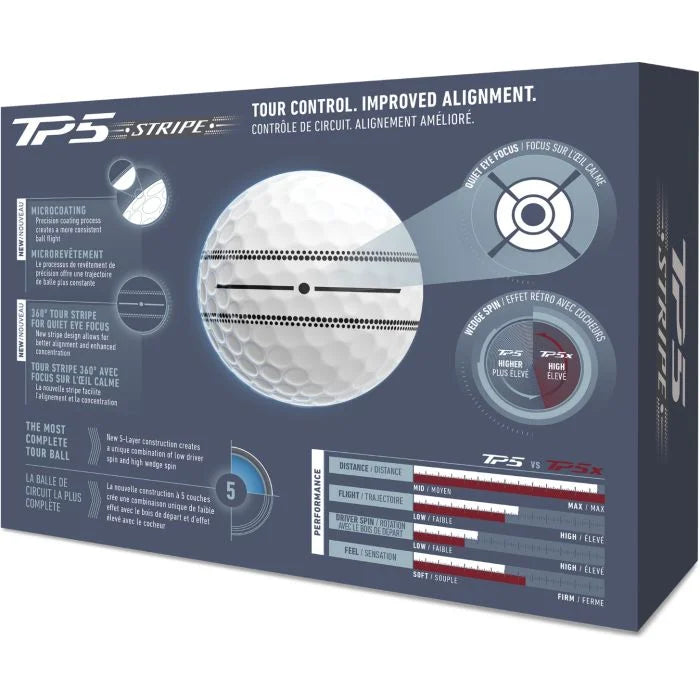 TaylorMade TP5 Stripe 2026 Golf Balls