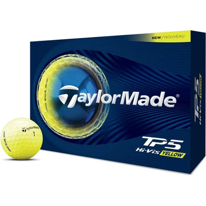 TaylorMade TP5 Yellow 2026 Golf Balls
