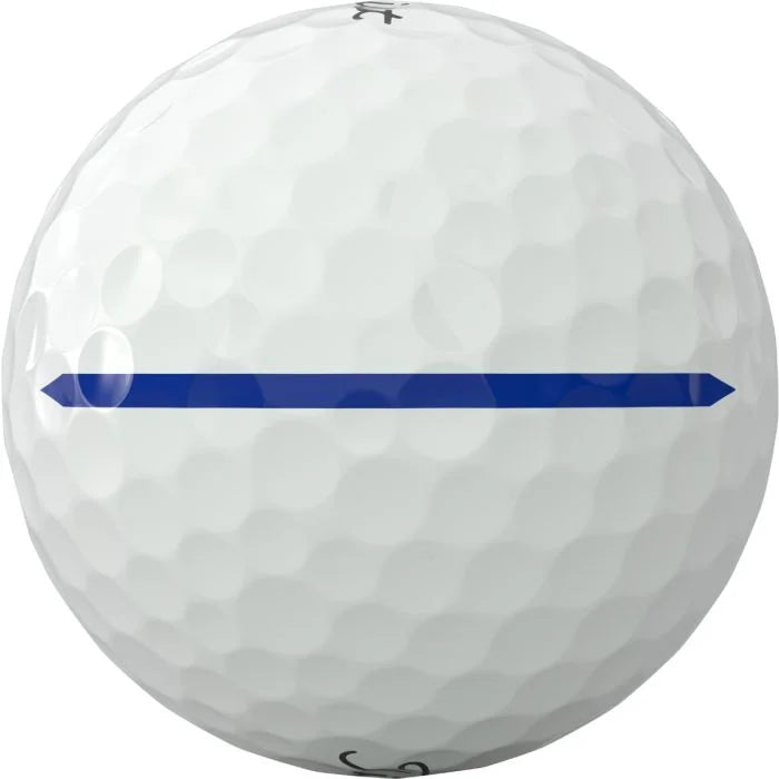 Titleist 2026 Pro V1x Left Dash AIM Performance Alignment Blue Line Golf Balls