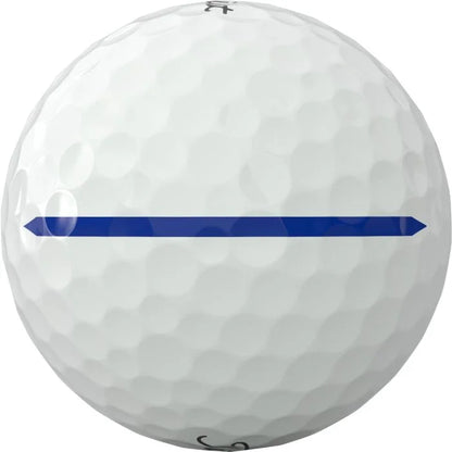 Titleist 2026 Pro V1x Left Dash AIM Performance Alignment Blue Line Golf Balls