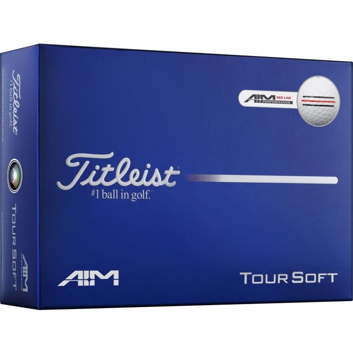 Titleist 2026 Tour Soft AIM Red Golf Balls