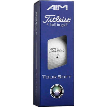 Titleist 2026 Tour Soft AIM Red Golf Balls