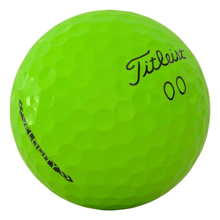 Titleist 2026 Velocity Matte Green Double Digits Golf Balls