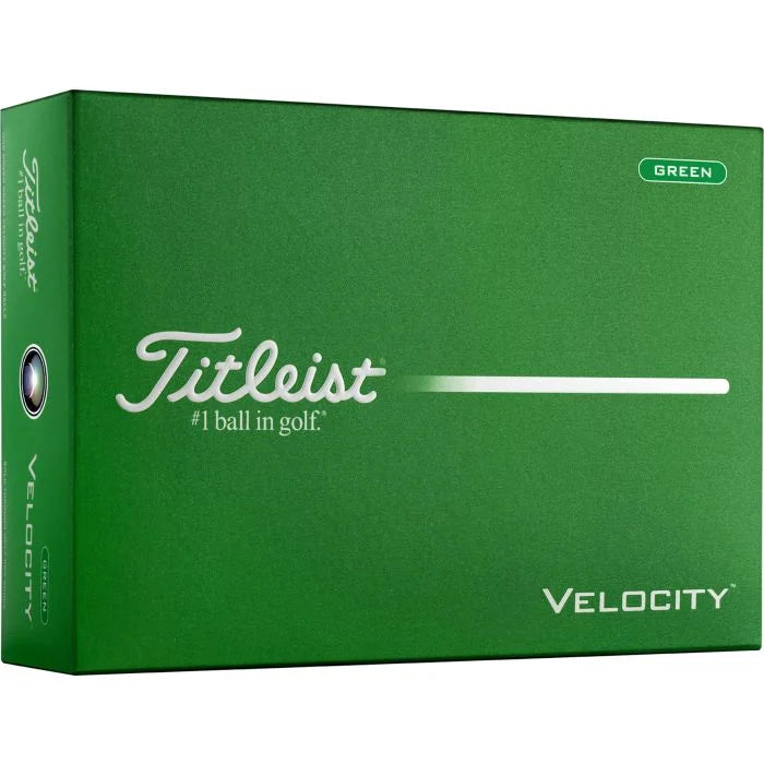 Titleist 2026 Velocity Matte Green Double Digits Golf Balls