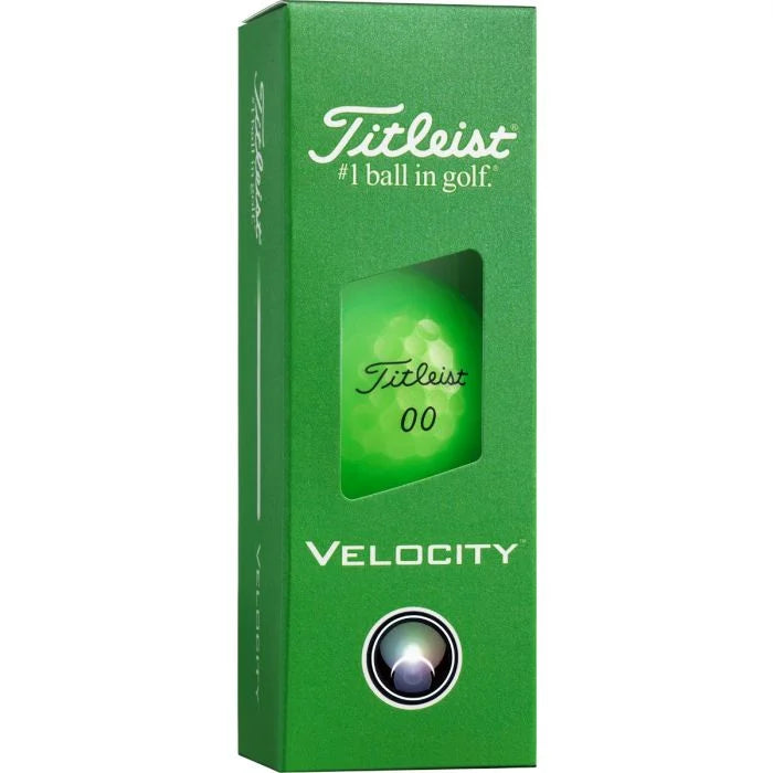 Titleist 2026 Velocity Matte Green Double Digits Golf Balls
