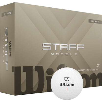 Wilson Staff Model X White Golf Balls