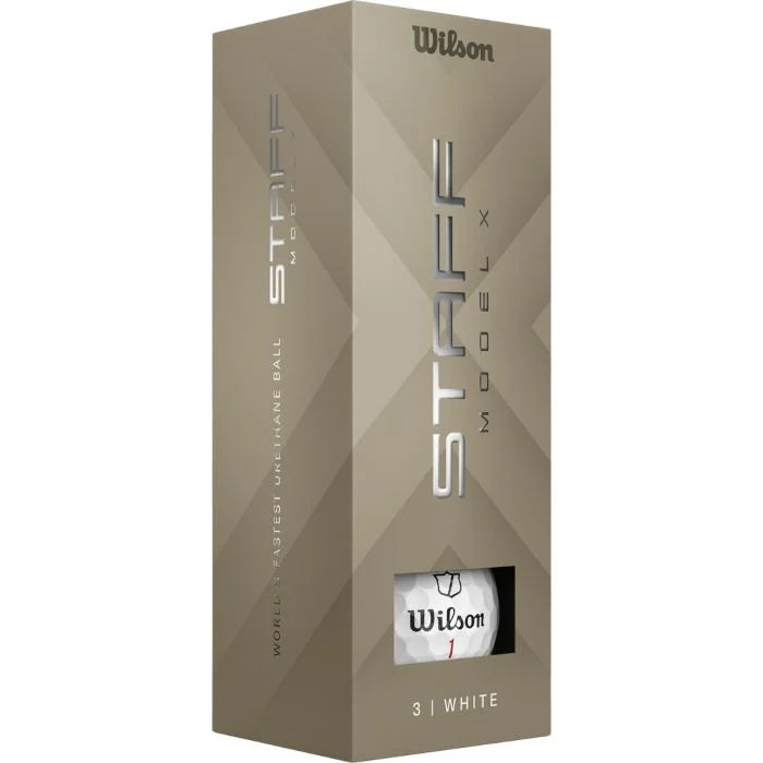 Wilson Staff Model X White Golf Balls