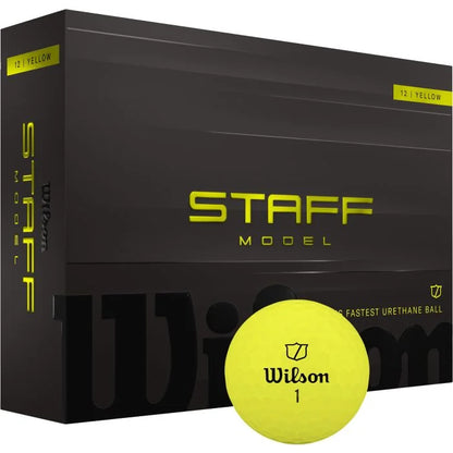 Wilson Staff Model Yellow Golf Balls