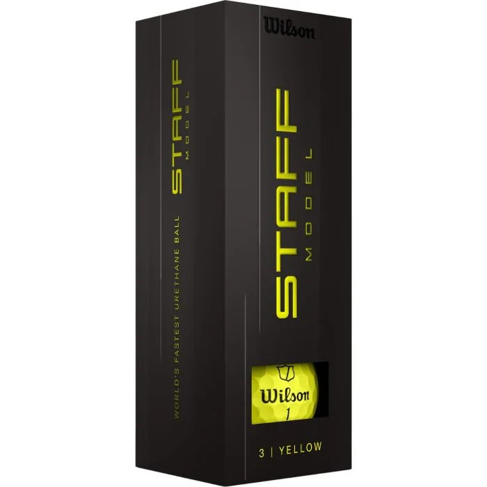 Wilson Staff Model Yellow Golf Balls