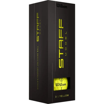 Wilson Staff Model Yellow Golf Balls