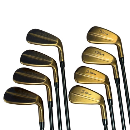 Pre-Owned Titleist Oil Can T250 Iron Set (4-PW, 48.0W) Right Hand W/ AMT Red S Black Stiff Steel Shaft (Standard Length) (Above Average)