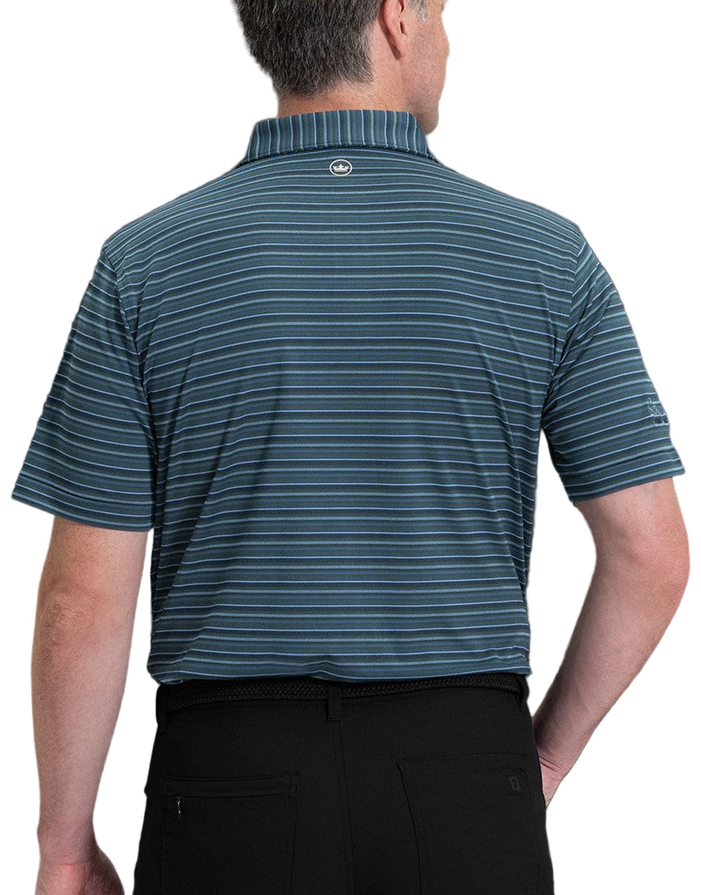 Scotty Cameron Peter Millar Crown & Co. Striped Polo Shirt