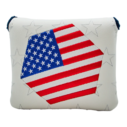 Limited Bettinardi USA 4th of July (White) Mallet Putter Headcover